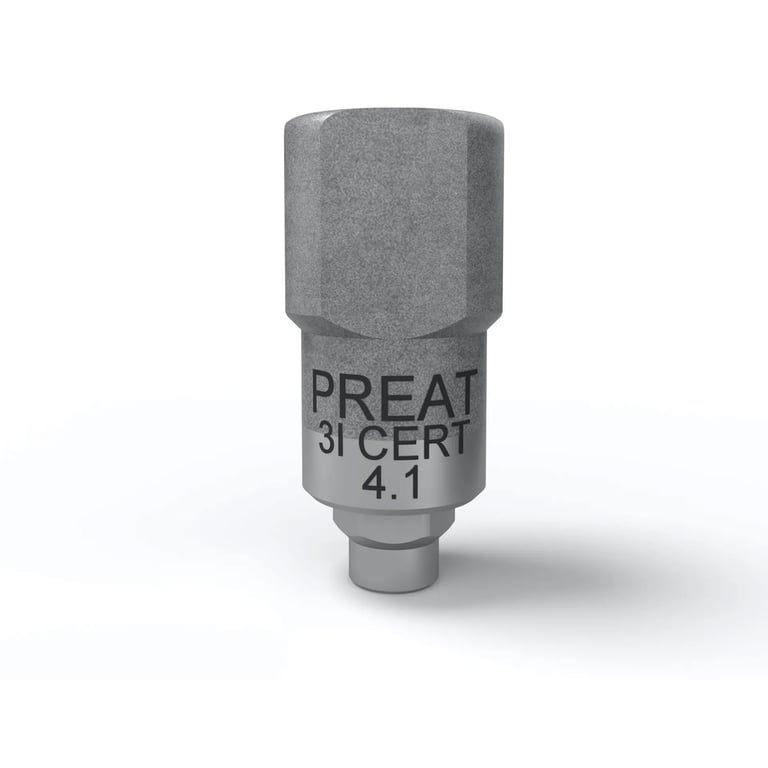 Preat Biomet 3i Certain Compatible 4.1 mm Titanium Scan Body, 1/Pk. Ideal for scanning intraorally