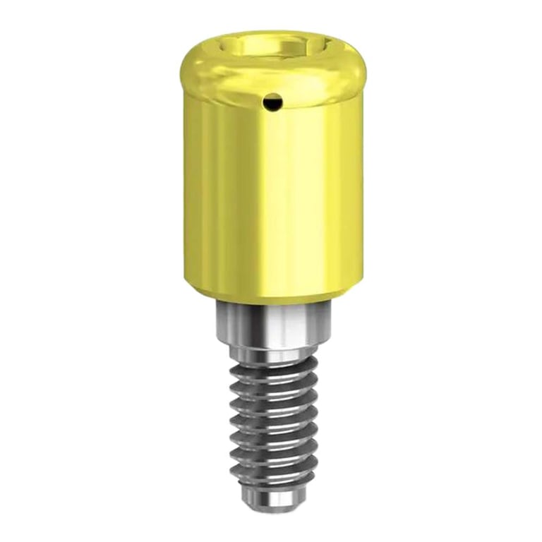 Preat PreatLoc ZrN-Coated 3.5mm Overdenture Attachment Abutment, 3.5mm, Zimmer TSV Compatible