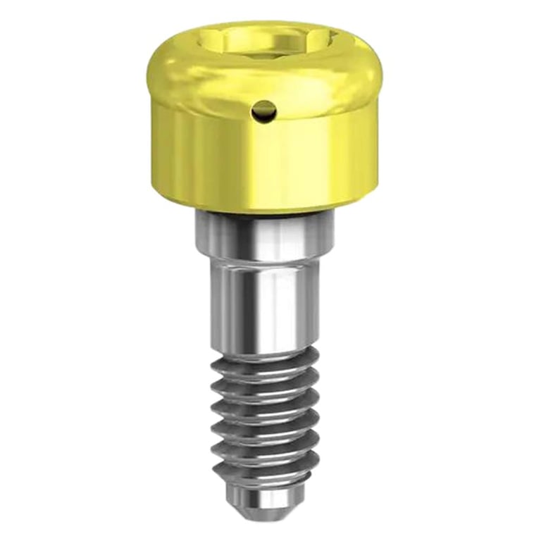 Preat PreatLoc ZrN-Coated NP Overdenture Attachment Abutment, 1.0mm, Nobel Biocare Tri-Lobe
