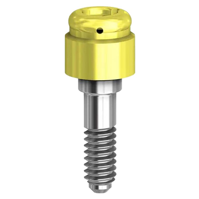 Preat PreatLoc ZrN-Coated RP Overdenture Attachment Abutment, 2.0mm, Nobel Biocare Tri-Lobe