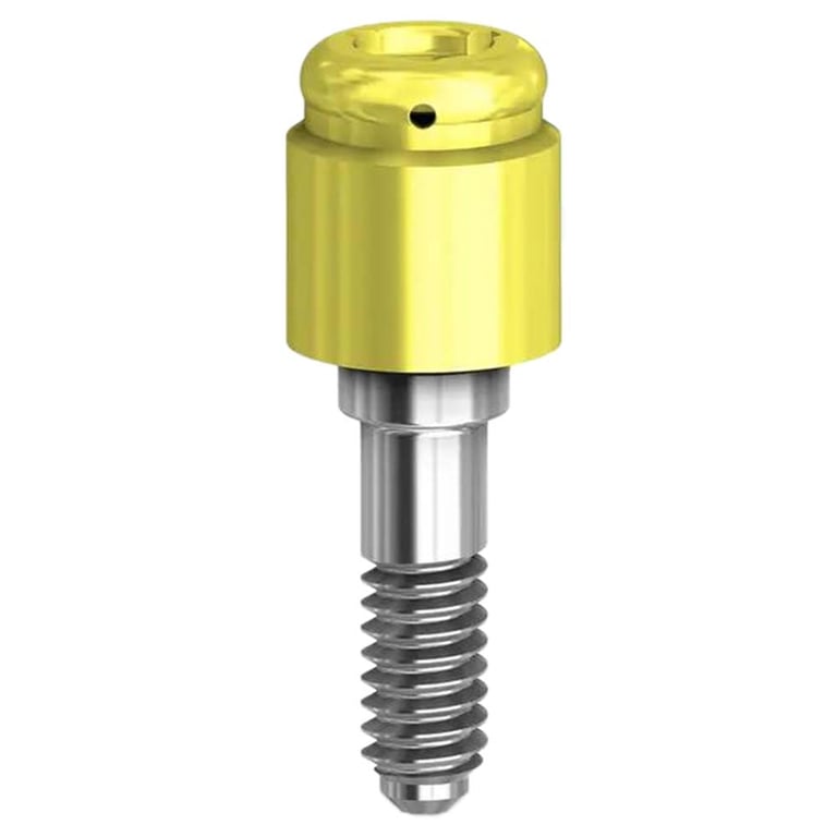 Preat PreatLoc ZrN-Coated RP Overdenture Attachment Abutment, 3.0mm, Nobel Biocare Tri-Lobe