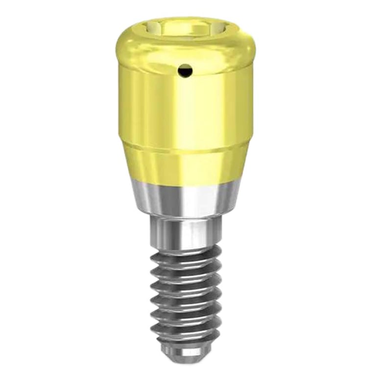 Preat PreatLoc ZrN-Coated RP Overdenture Attachment Abutment, 1.0mm, Nobel Active Conical