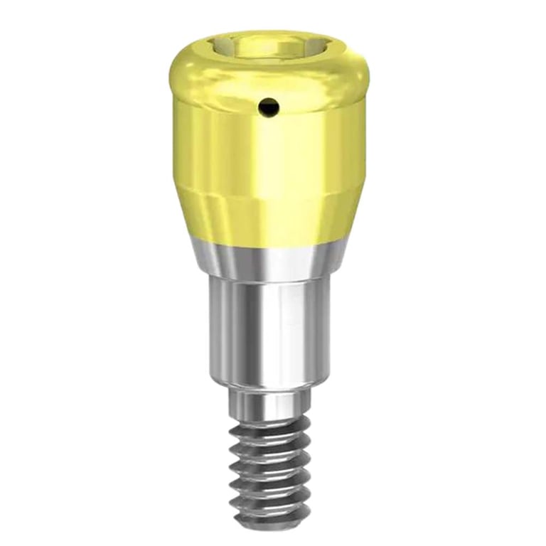 Preat PreatLoc ZrN-Coated RC Overdenture Attachment Abutment, 2.0mm, Straumann BL Compatible