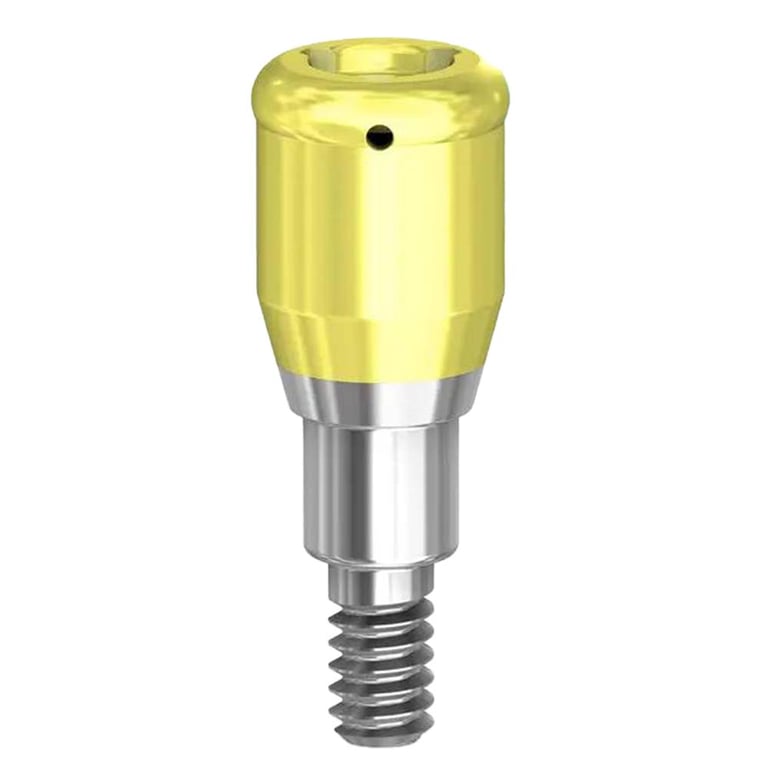 Preat PreatLoc ZrN-Coated RC Overdenture Attachment Abutment, 3.0mm, Straumann BL Compatible