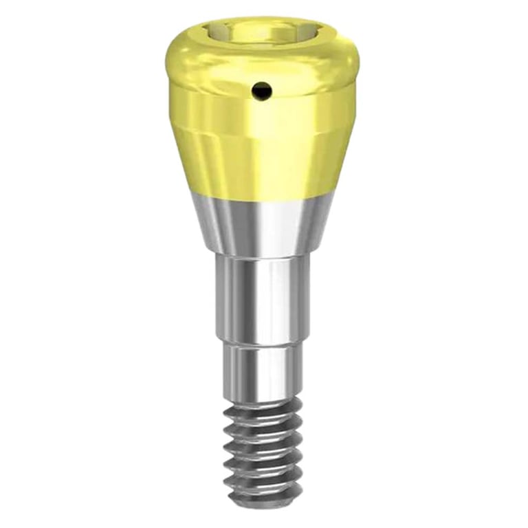 Preat PreatLoc ZrN-Coated NC Overdenture Attachment Abutment, 2.0mm, Straumann BL Compatible