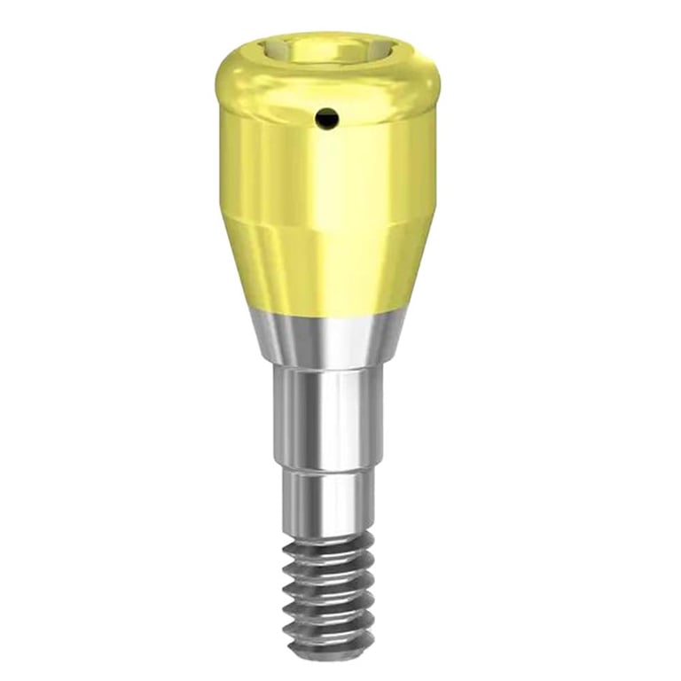 Preat PreatLoc ZrN-Coated NC Overdenture Attachment Abutment, 3.0mm, Straumann BL Compatible