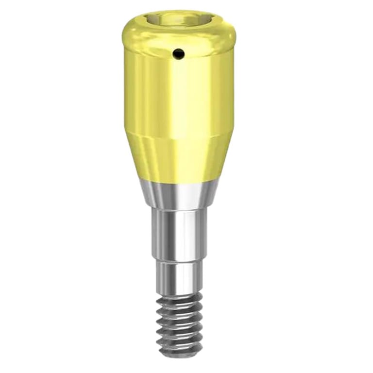 Preat PreatLoc ZrN-Coated NC Overdenture Attachment Abutment, 4.0mm, Straumann BL Compatible