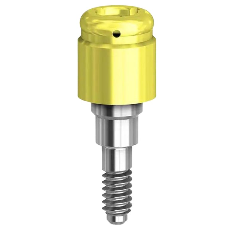 Preat PreatLoc ZrN-Coated 3.4mm Overdenture Attachment Abutment, 3.0mm, Biomet 3i Certain