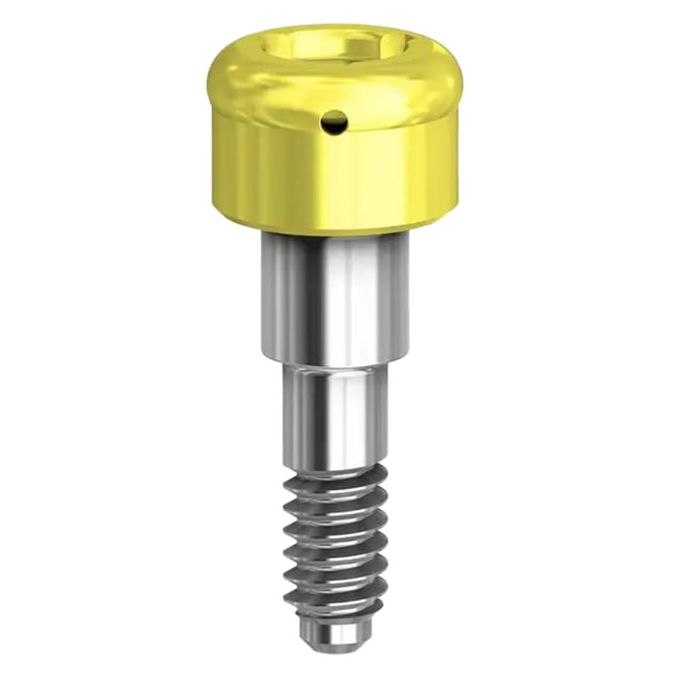 Preat PreatLoc ZrN-Coated 4.1mm Overdenture Attachment Abutment, 1.0mm, Biomet 3i Certain