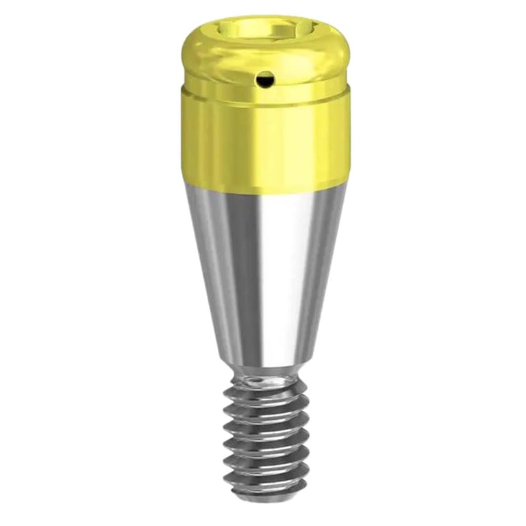 Preat PreatLoc ZrN-Coated Lilac Overdenture Attachment Abutment, 1.0mm, Astra Compatible, 1/Pk