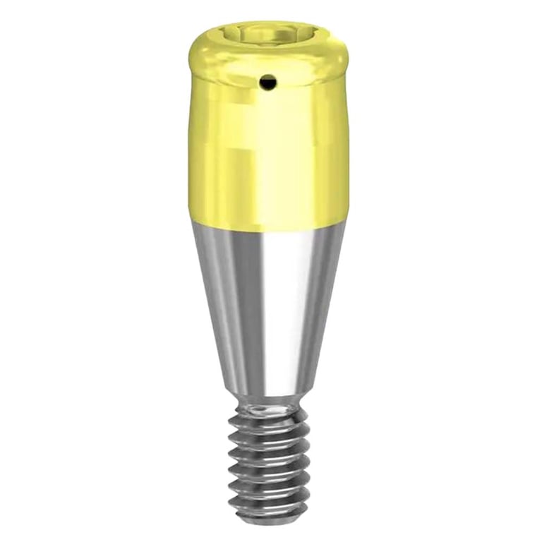 Preat PreatLoc ZrN-Coated Lilac Overdenture Attachment Abutment, 3.0mm, Astra Compatible, 1/Pk