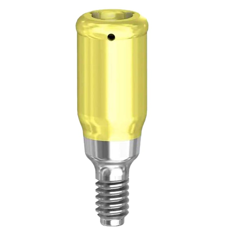 Preat PreatLoc ZrN-Coated Overdenture Attachment Abutment, 5.0mm, MegaGen AnyRidge Compatible