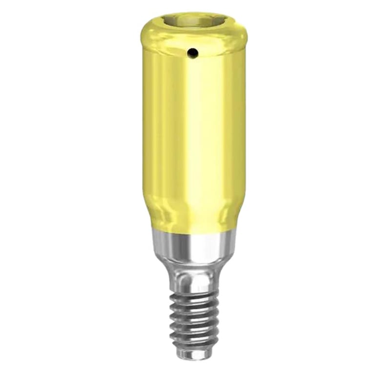 Preat PreatLoc ZrN-Coated Overdenture Attachment Abutment, 6.0mm, MegaGen AnyRidge Compatible