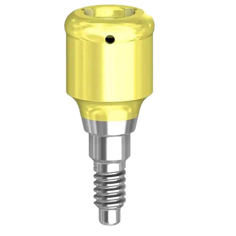 Preat PreatLoc ZrN-Coated 3.0mm Overdenture Attachment Abutment, 3.0mm, NobelActive Conical