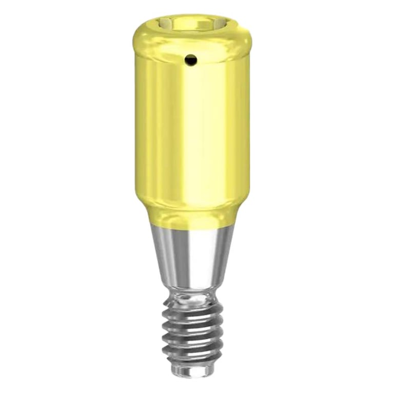 Preat PreatLoc ZrN-Coated Mini Overdenture Attachment Abutment, 5.0mm, Hiossen ETIII Compatible
