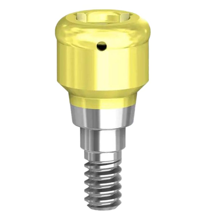 Preat PreatLoc ZrN-Coated RB/WB Overdenture Attachment Abutment, 2.0mm, Straumann BLX Compatible