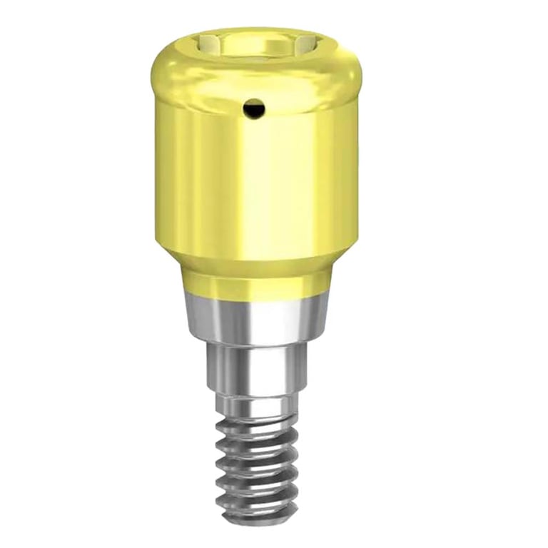 Preat PreatLoc ZrN-Coated RB/WB Overdenture Attachment Abutment, 3.0mm, Straumann BLX Compatible