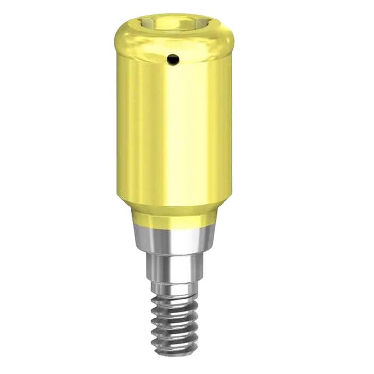 Preat PreatLoc ZrN-Coated RB/WB Overdenture Attachment Abutment, 5.0mm, Straumann BLX Compatible