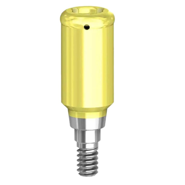 Preat PreatLoc ZrN-Coated RB/WB Overdenture Attachment Abutment, 6.0mm, Straumann BLX Compatible