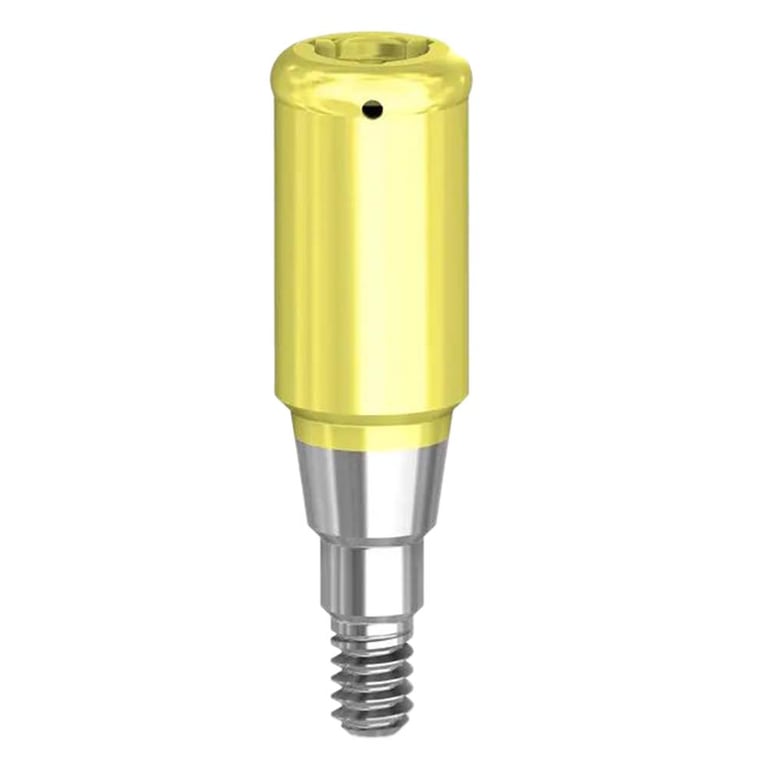 Preat PreatLoc ZrN-Coated GM Overdenture Attachment Abutment, 5.5mm, Neodent Compatible, 1/Pk