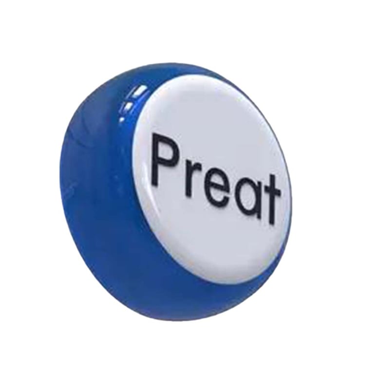 Preat PreatLoc Replacement Insert, Blue, 20/Pk. Features zero retention. Compatible with leading