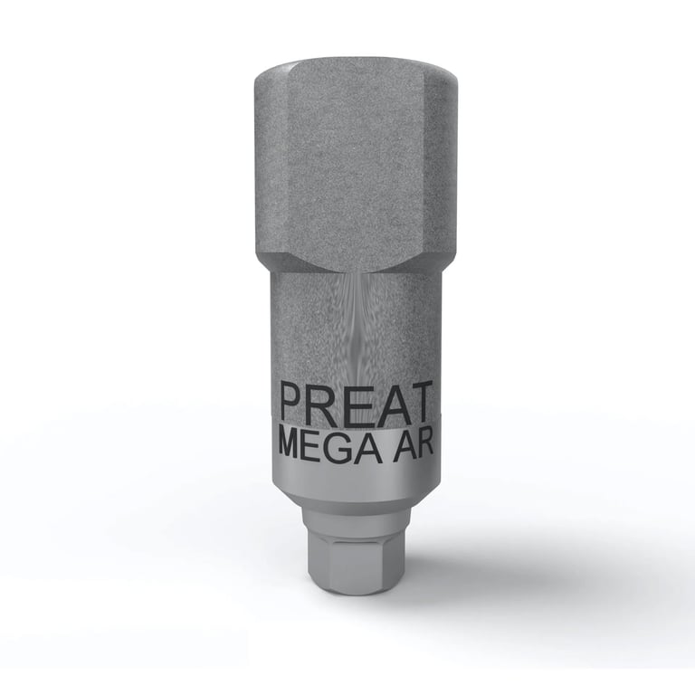 Preat MegaGen AnyRidge-Compatible 3.5 mm Titanium Scan Body, 1/Pk. Ideal for scanning intraorally