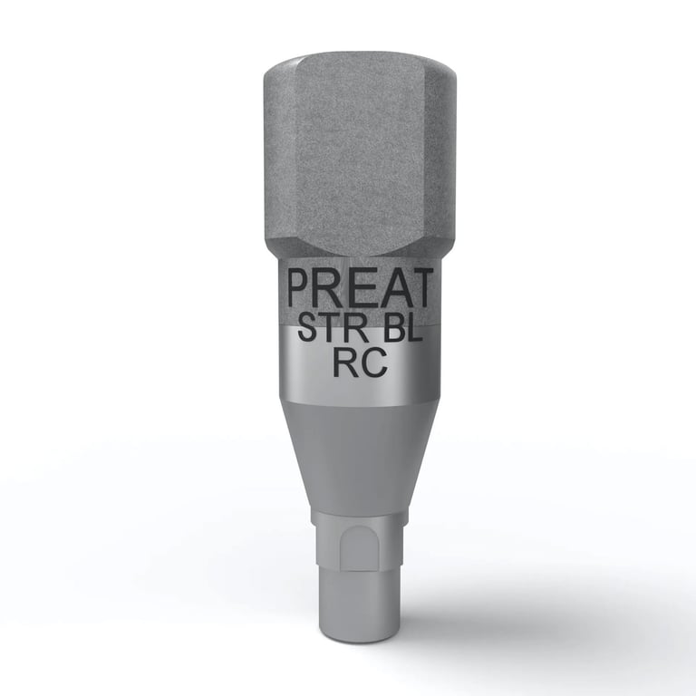 Preat Straumann Bone Level RC Titanium Scan Body, 1/Pk. Ideal for scanning intraorally
