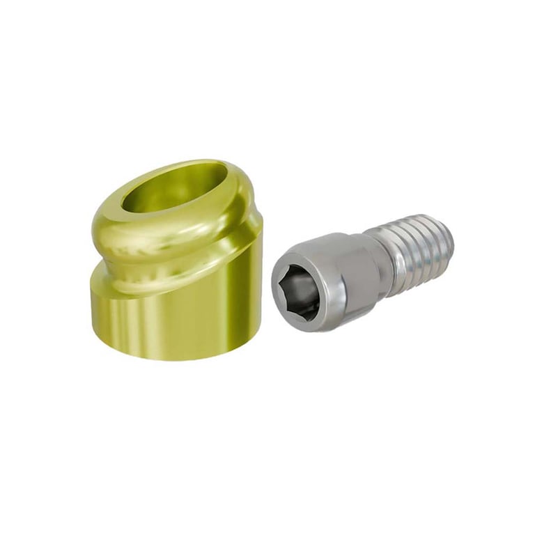 PreatLoc ZrN-Coated RP Overdenture Abutment, 1.0mm GH, 18° Nobel Branemark Compatible, 1/Pk