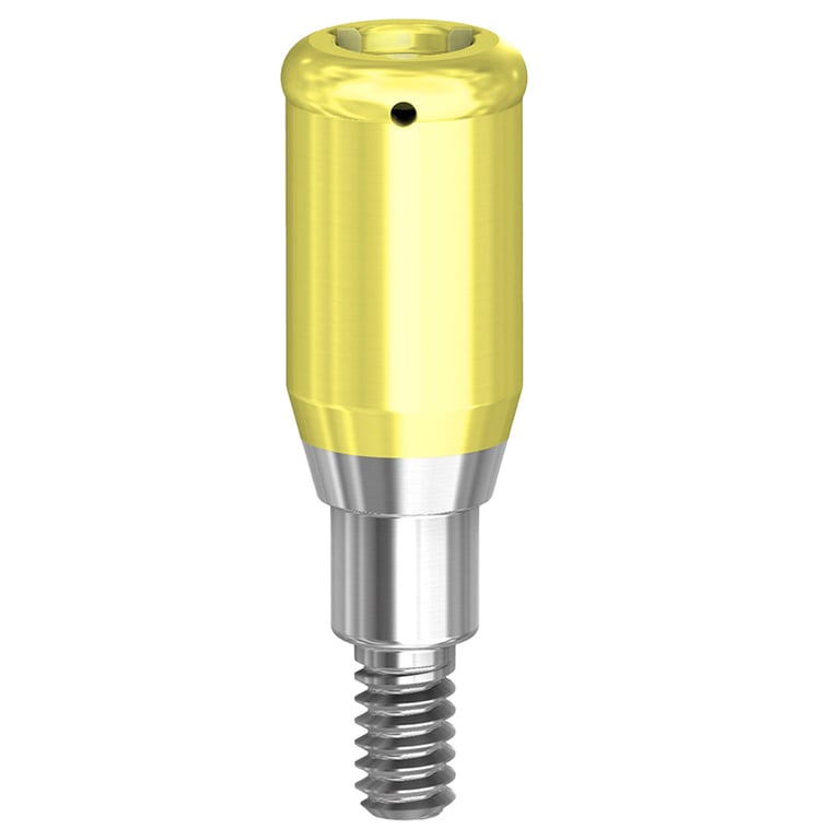 PreatLoc ZrN-Coated RC Overdenture Attachment Abutment, 5.0mm, Straumann BL Compatible, 1/Pk