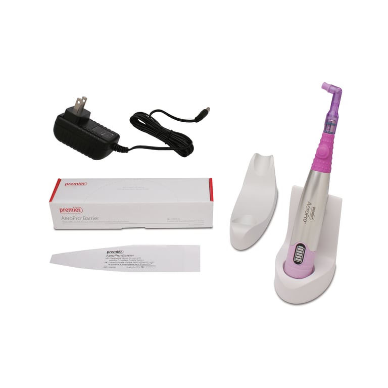 AeroPro Cordless Prophy Handpiece - Basic Kit. Contains: 1 motor, 1 outer sheath, 1 charging