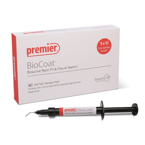 BioCoat Resin Pit & Fissure Sealant with smart Cap Technology, Tint: White, provides relentless