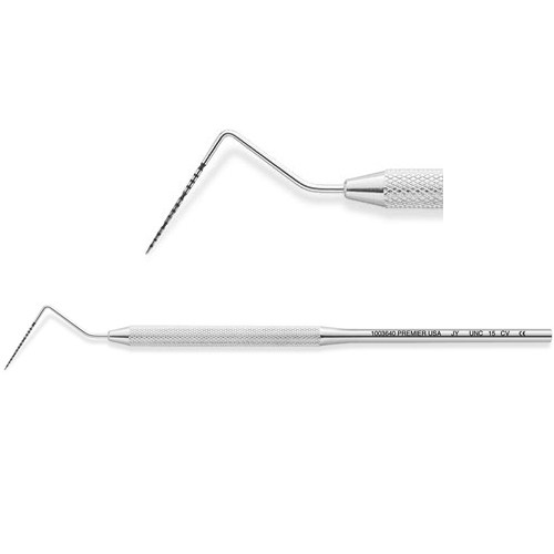 Clear-View #15 UNC single-end color-coded probe (1-2-3-5-7-8-9-10-11-12-13-14-15) with Round Handle