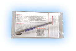 Compo-Strips 2.5mm, 100UF Yellow 20 micron grit Ultra-Finishing Strips - Flexible, One-Sided