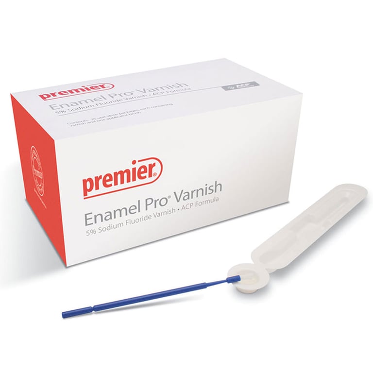 Enamel Pro Varnish Vanilla Mint 0.40 ml 35/Bx. Clear, 5% Sodium Fluoride with ACP