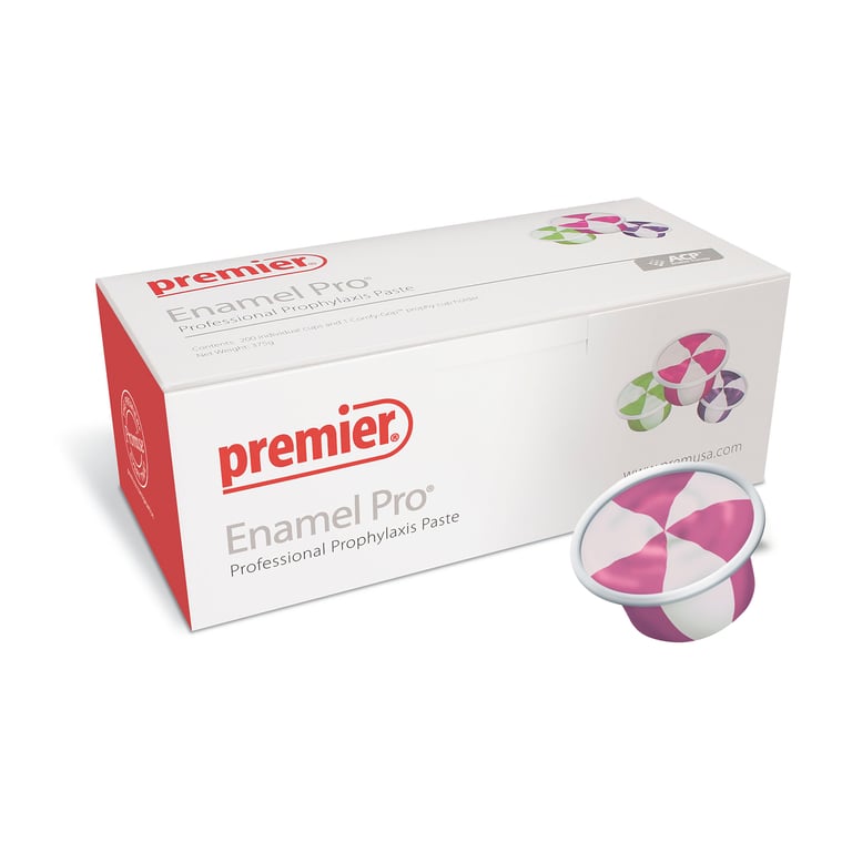 Enamel Pro Coarse Bubblegum Prophy Paste with Flu