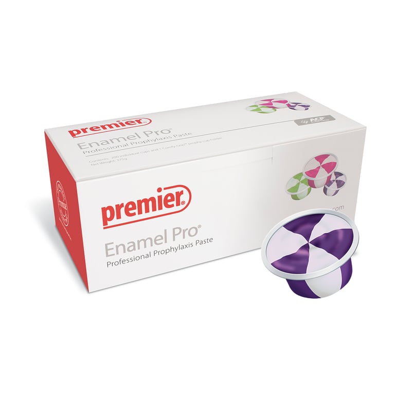 Enamel Pro Medium Grape Prophy Paste with Fluorid