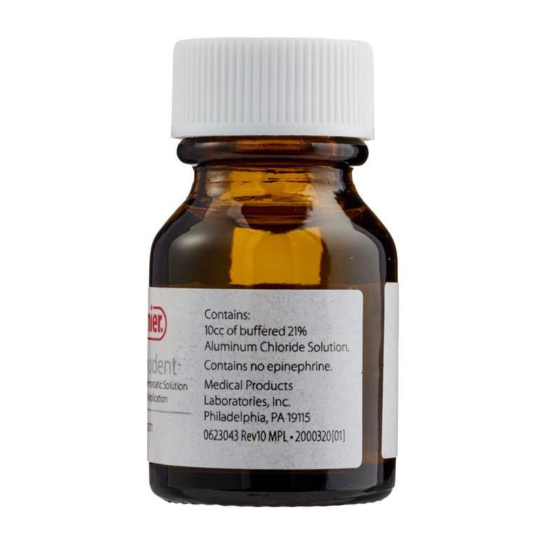 Hemodent 10 cc Liquid, Buffered Aluminum Chloride