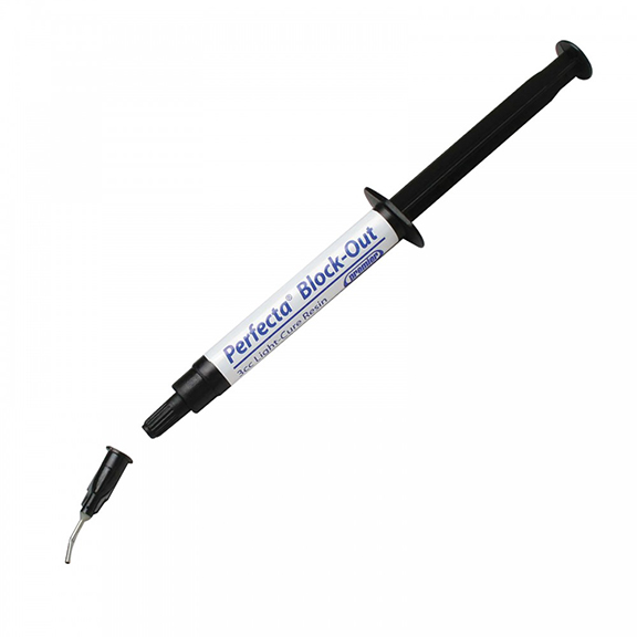 Perfecta Block-Out Resin, Box of 2 - 3cc Syringes. #S22030