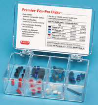 Poli-Pro Disks Starter Kit, Contains 35 Discs (5 each of 7 types) and 1 RA Mandrel
