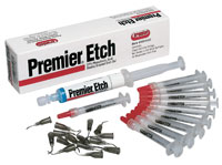 Premier Etch 37% Phosphoric Acid Gel, Complete Kit. Kit Contains: 1 - 12 Gram Jumbo Luer Lock