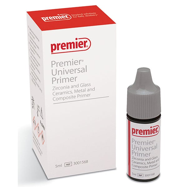 Premier Universal Primer 5 mL Bottle. Single-component adhesive primer that increases