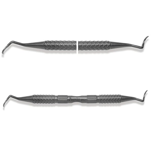 Premier 204 Posterior Implant Scaler 5/pk. Made from fiber-reinforced graphite
