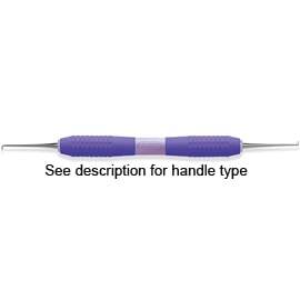 Satin Steel® Scaler NEVI #4 Posterior #6 Handle | Benco Dental