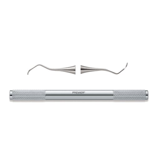 Premier #5/6 Double End Barnhart Curette with Light Touch Round (LT) Handle