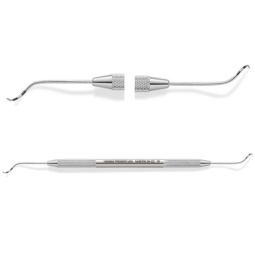 Premier Nabers 2N CC Double End Color-Coded Periodontal Probe with round handle