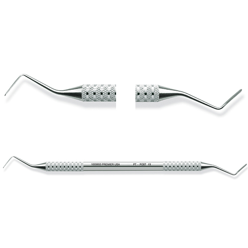 Premier Posterior Periotome, DE with Tactile Balance Handle, single instrument