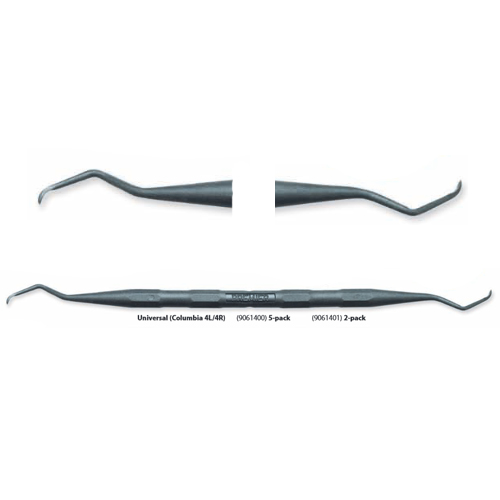 Premier Universal (4L/4R) Scaler for Implants, Package of 2. Made from fiber-reinforced graphite