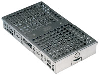 Premier Mark VI 4.5" x 8" x 1.25", 8 or 16 Instruments Stainless Steel Cassette Tray