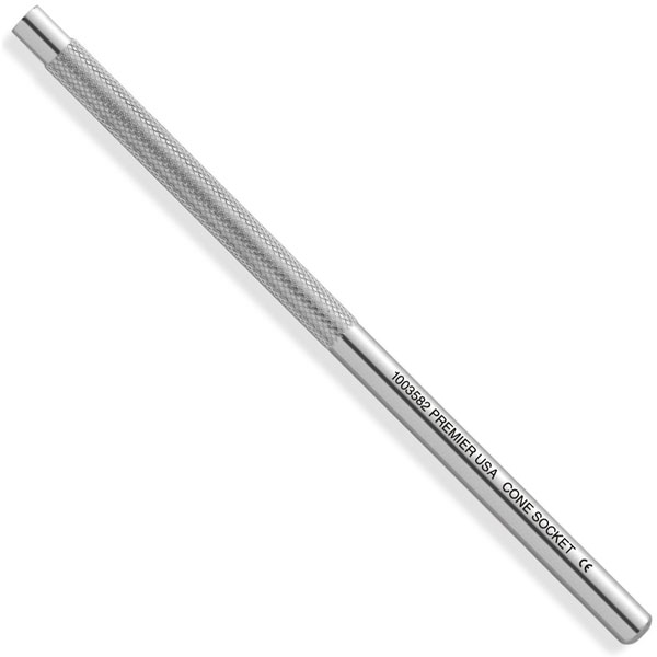 Premier Mirror Handle Cone Socket, Round. **Compatible with CONE SOCKET mirror heads only