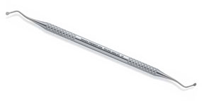 Premier Round Angled Serrated Cord Packer with Tactile Balanced (TB) 1/4" Round Handle